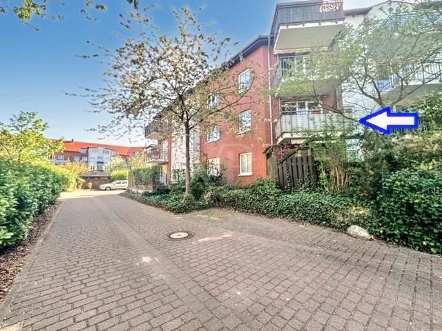 Der Balkon in Südost-Ausrichtung lädt zu sonnigen Stunden am Morgen und Vormittag mit Blick ins Grüne ein.