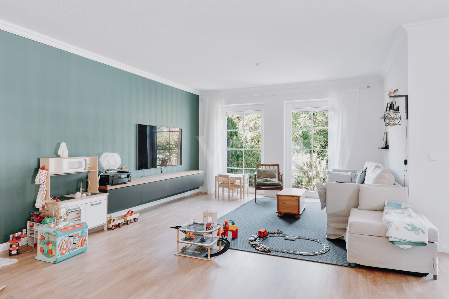 Helles Wohnzimmer