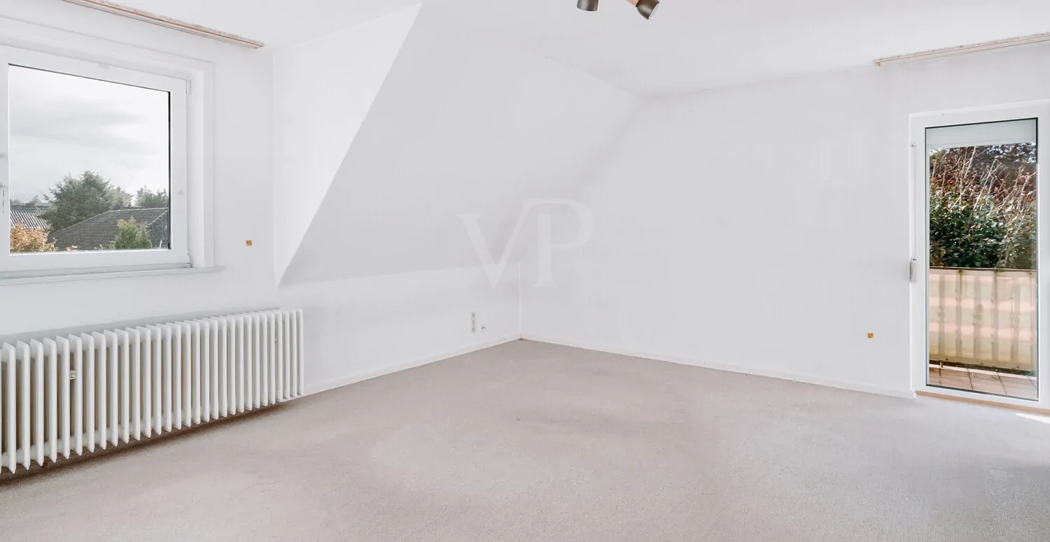 Wohnzimmer im Obergeschoss