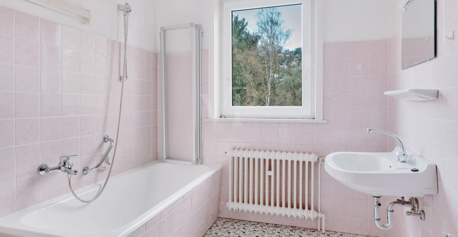 Badezimmer im Obergeschoss