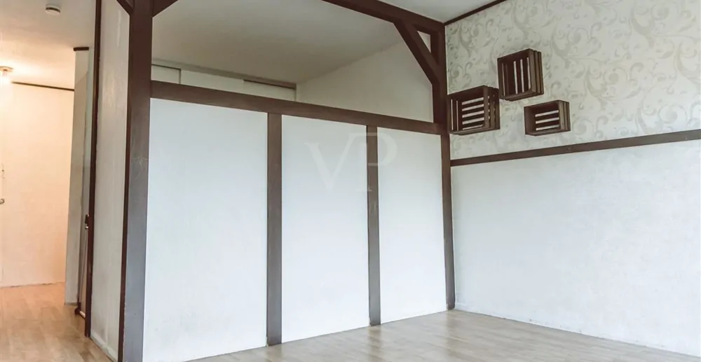 Wohnbereich mit Trennwand