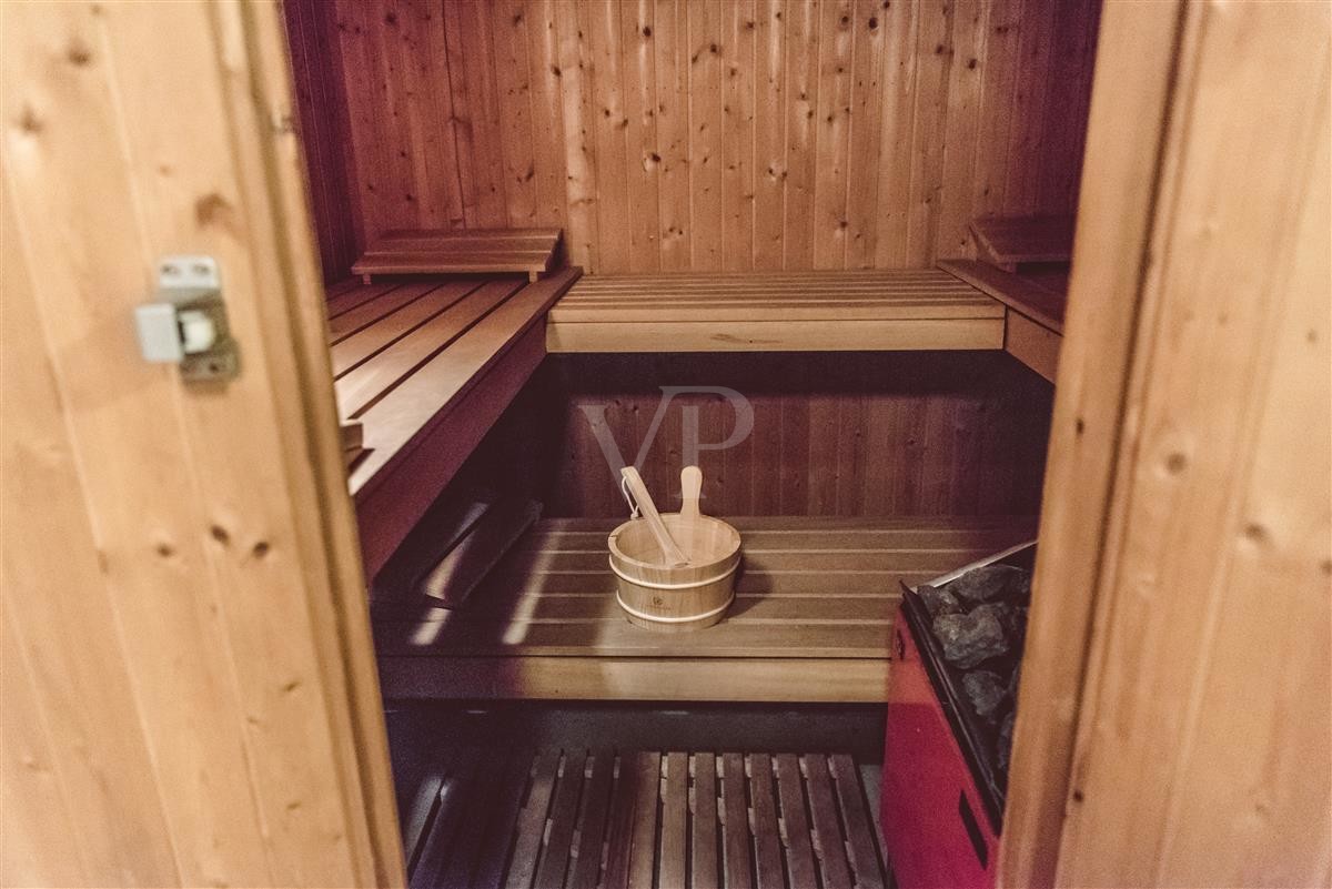 Sauna im Keller