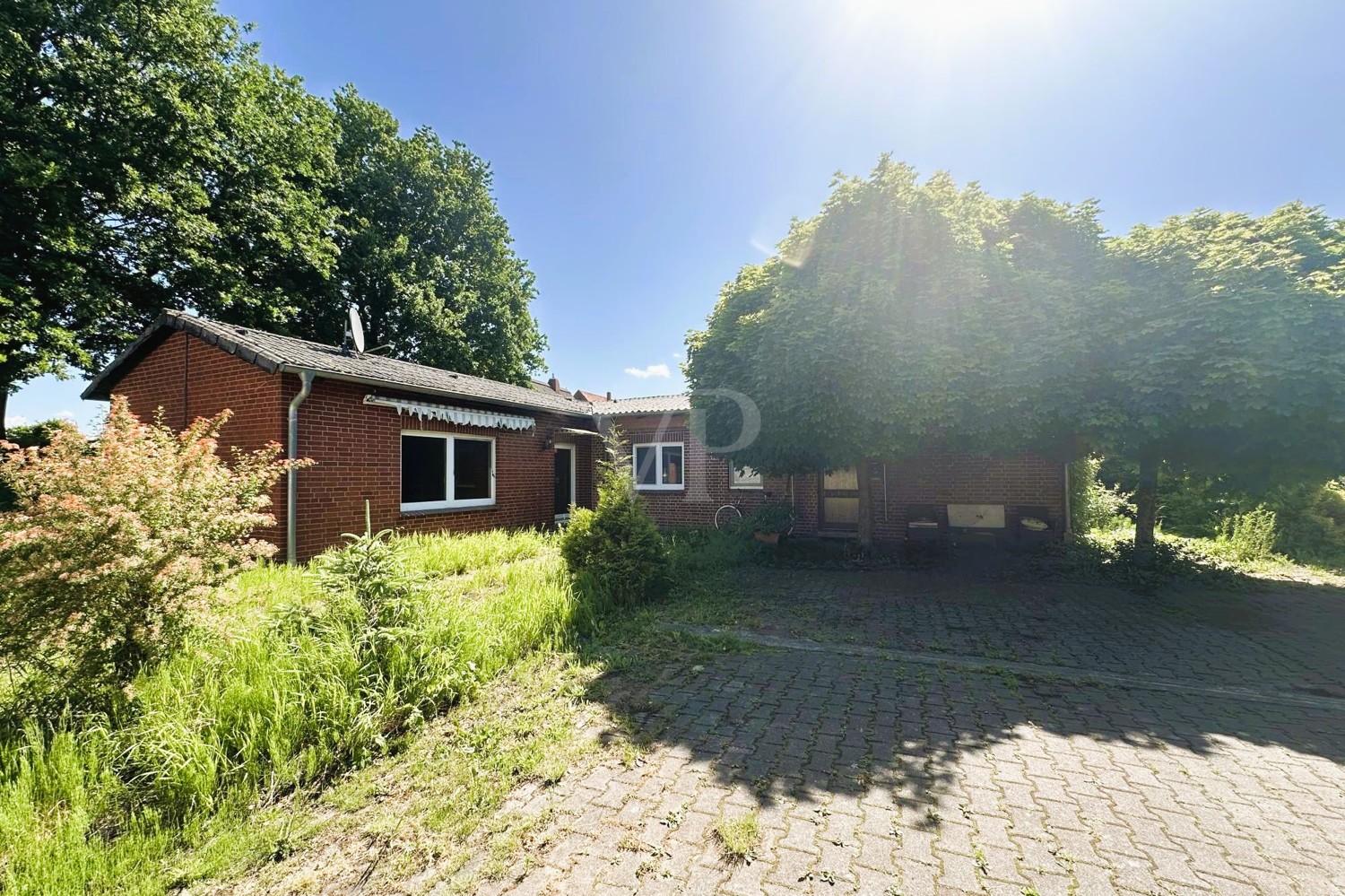Hinterhof mit Blick Richtung Süd-Ost