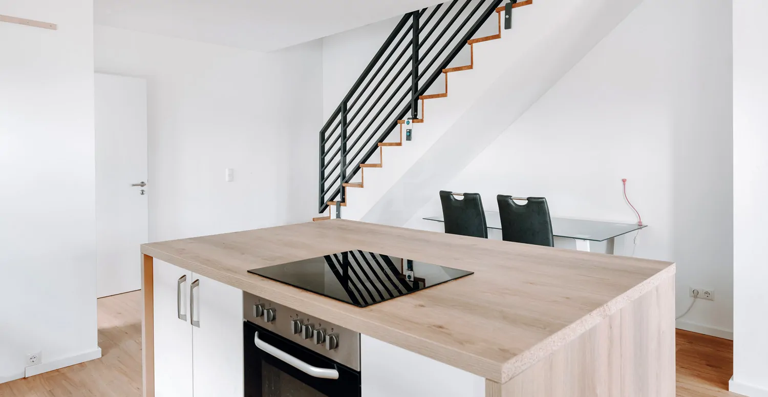 Kochinsel mit Backofen