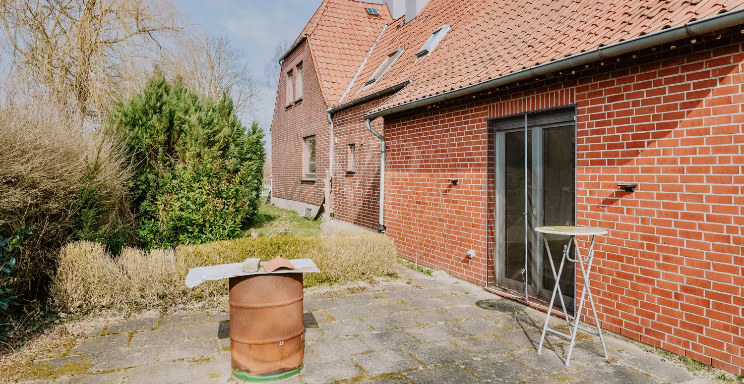 Südwest-Terrasse mit idealer Ausrichtung.