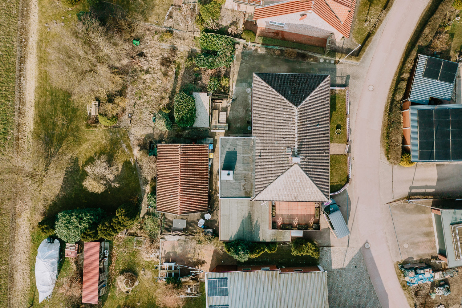 Entspannte Wohnlage – Natur und Idylle vereint.