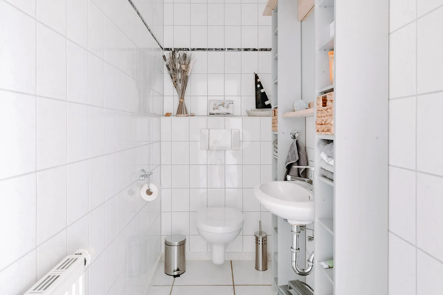 Separates WC für Gäste im Erdgeschoss