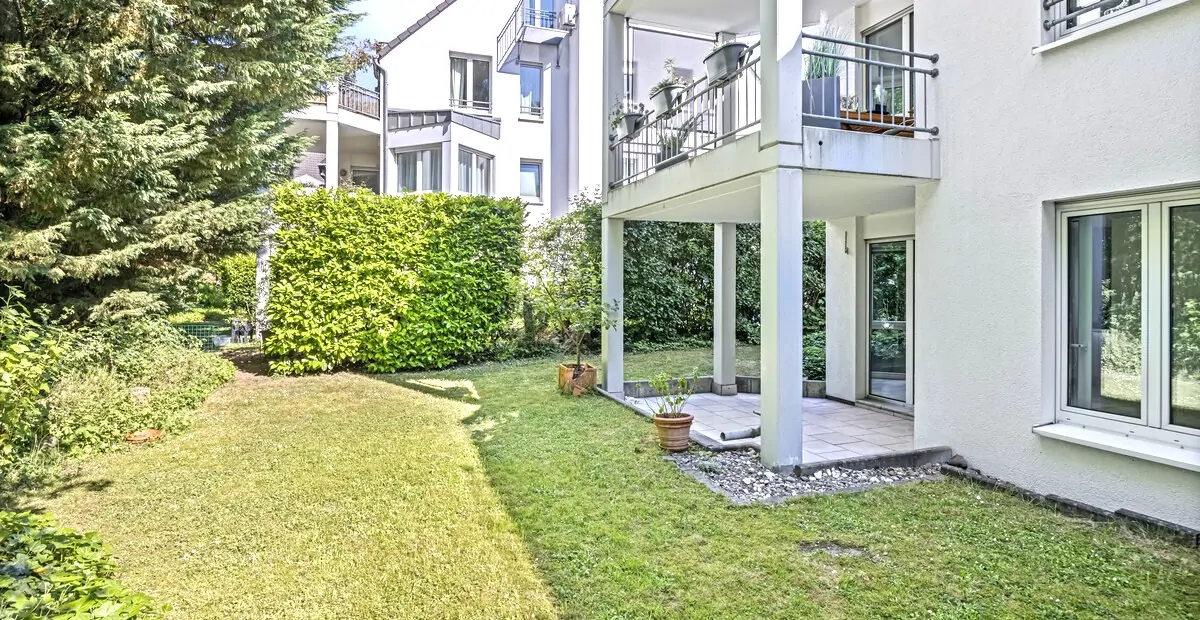 Wohlfühl-Erdgeschosswohnung mit Garten und Terrasse in sehr guter Lage