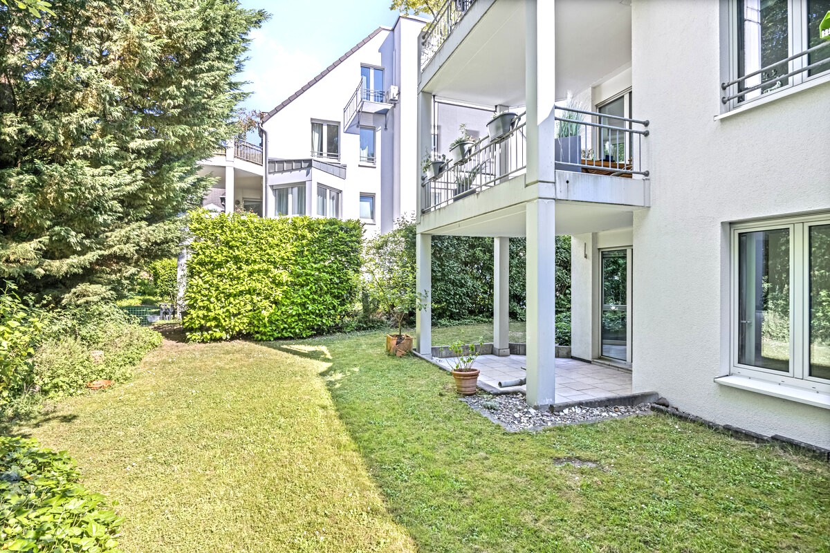 Wohlfühl-Erdgeschosswohnung mit Garten und Terrasse in sehr guter Lage