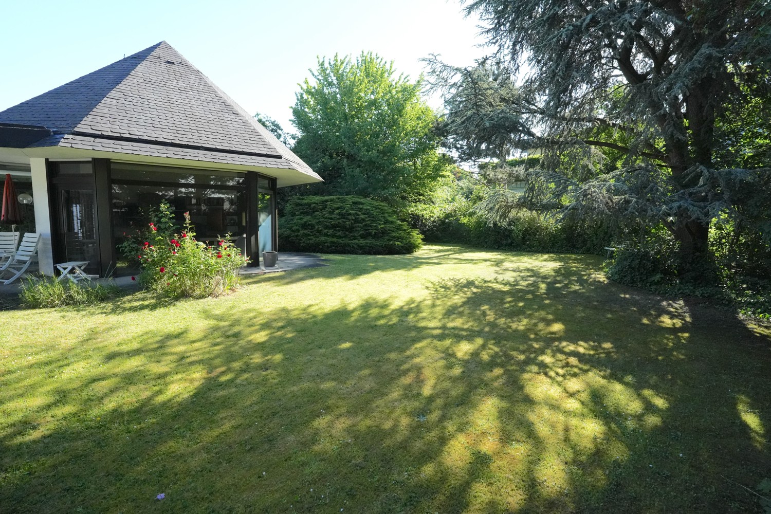 Gartenanischt - weiterer Blick