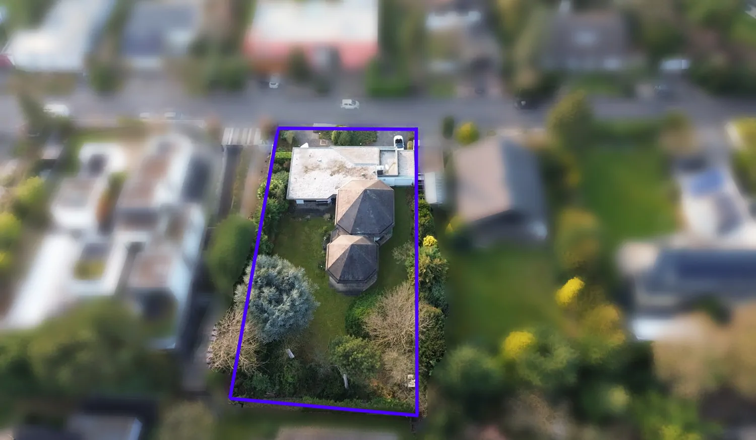 Luftbild Rückansicht