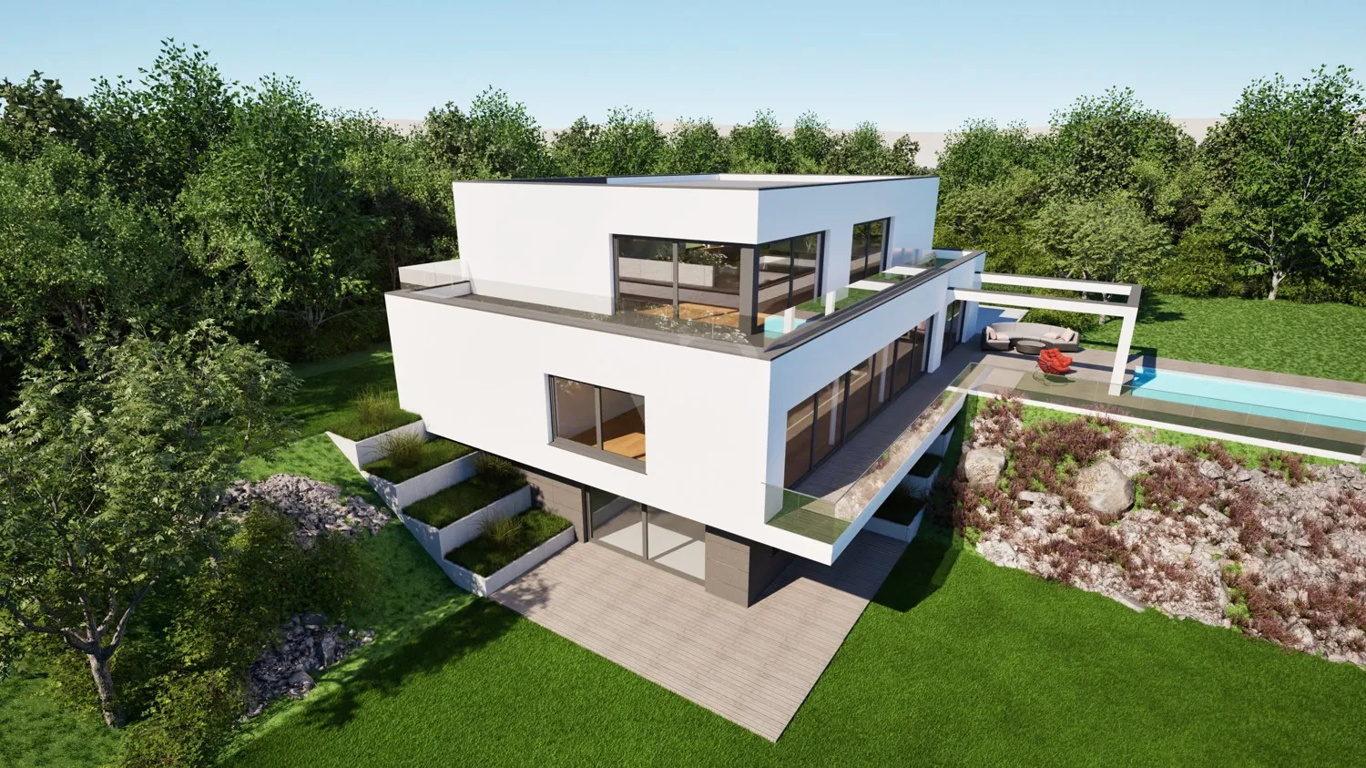 Exclusive building plot with south-facing orientation - Design your dream home