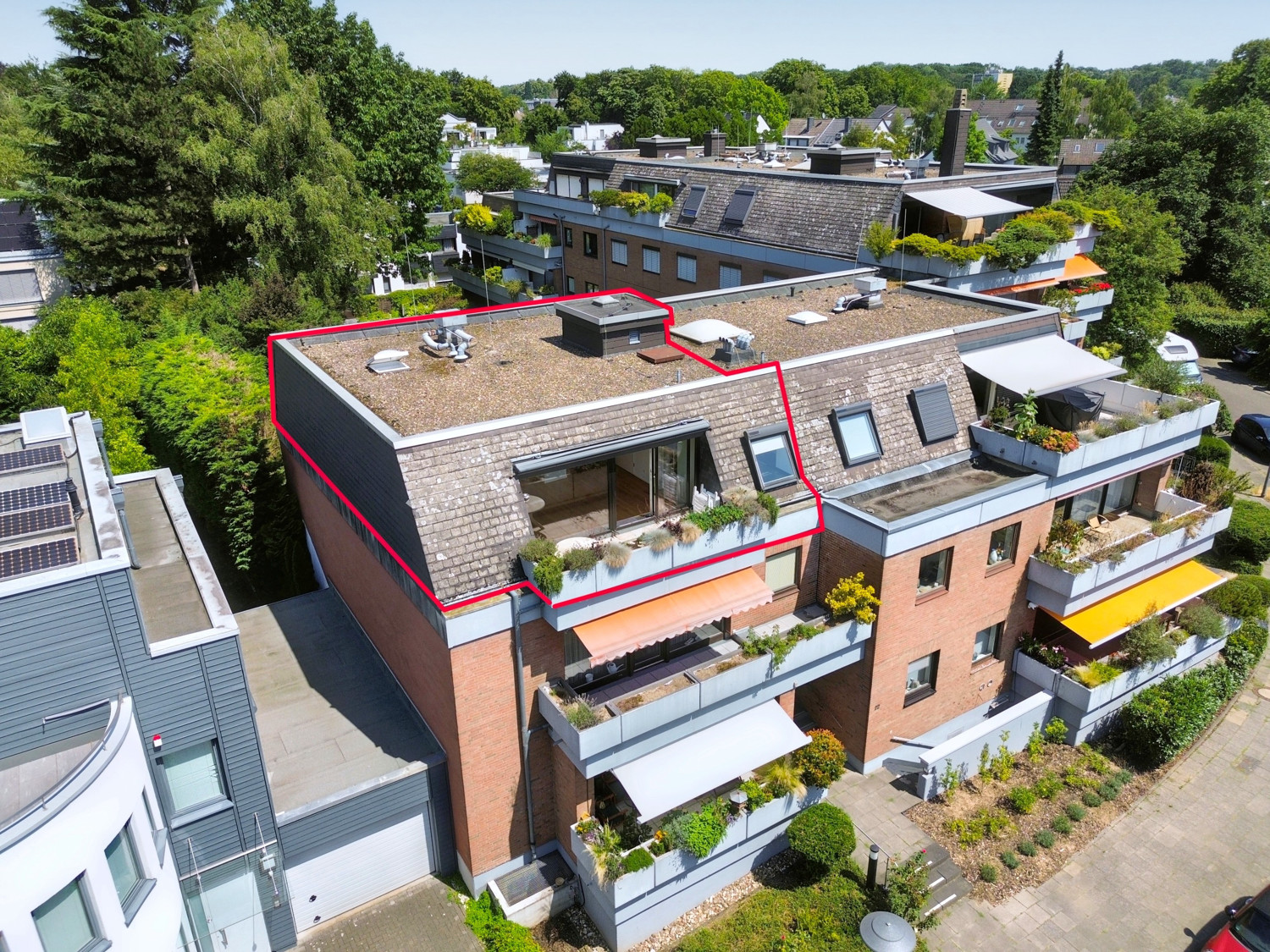 Drohnenansicht