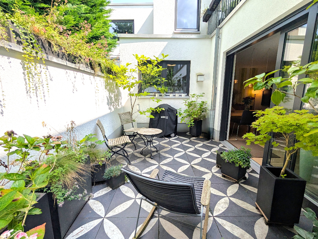 Terrasse - weiterer Blick