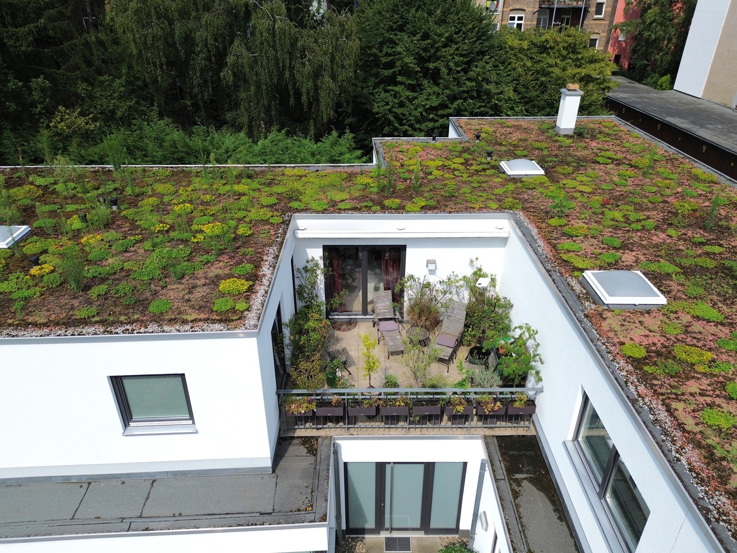 Luftbild Terrasse