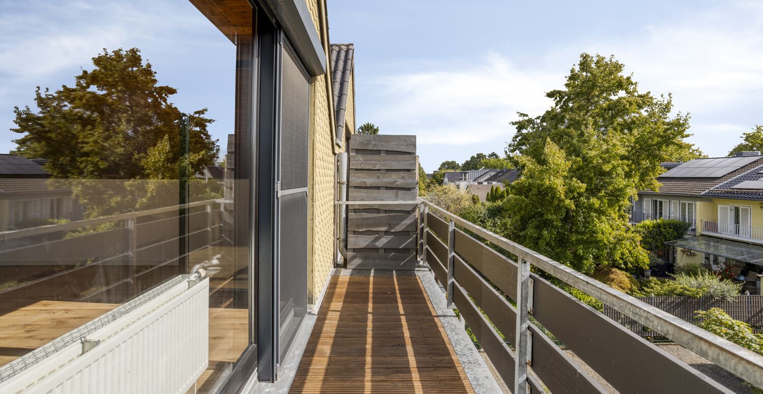 Balkon - weiterer Blick