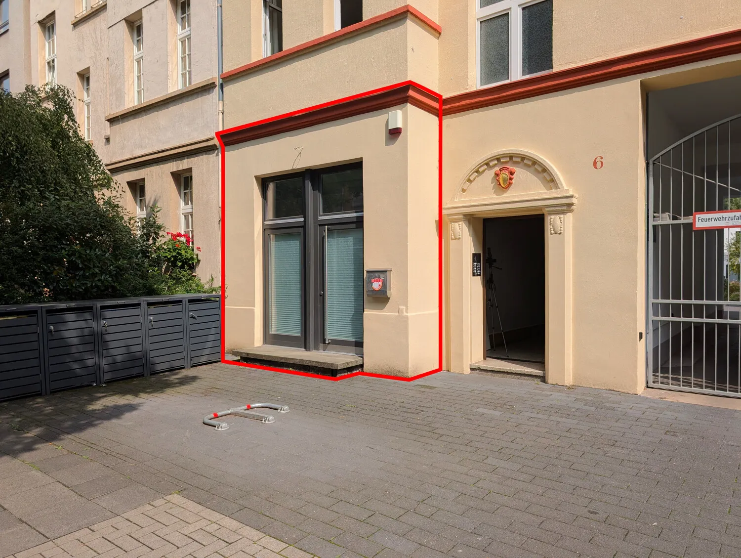 Frontansicht Apartment