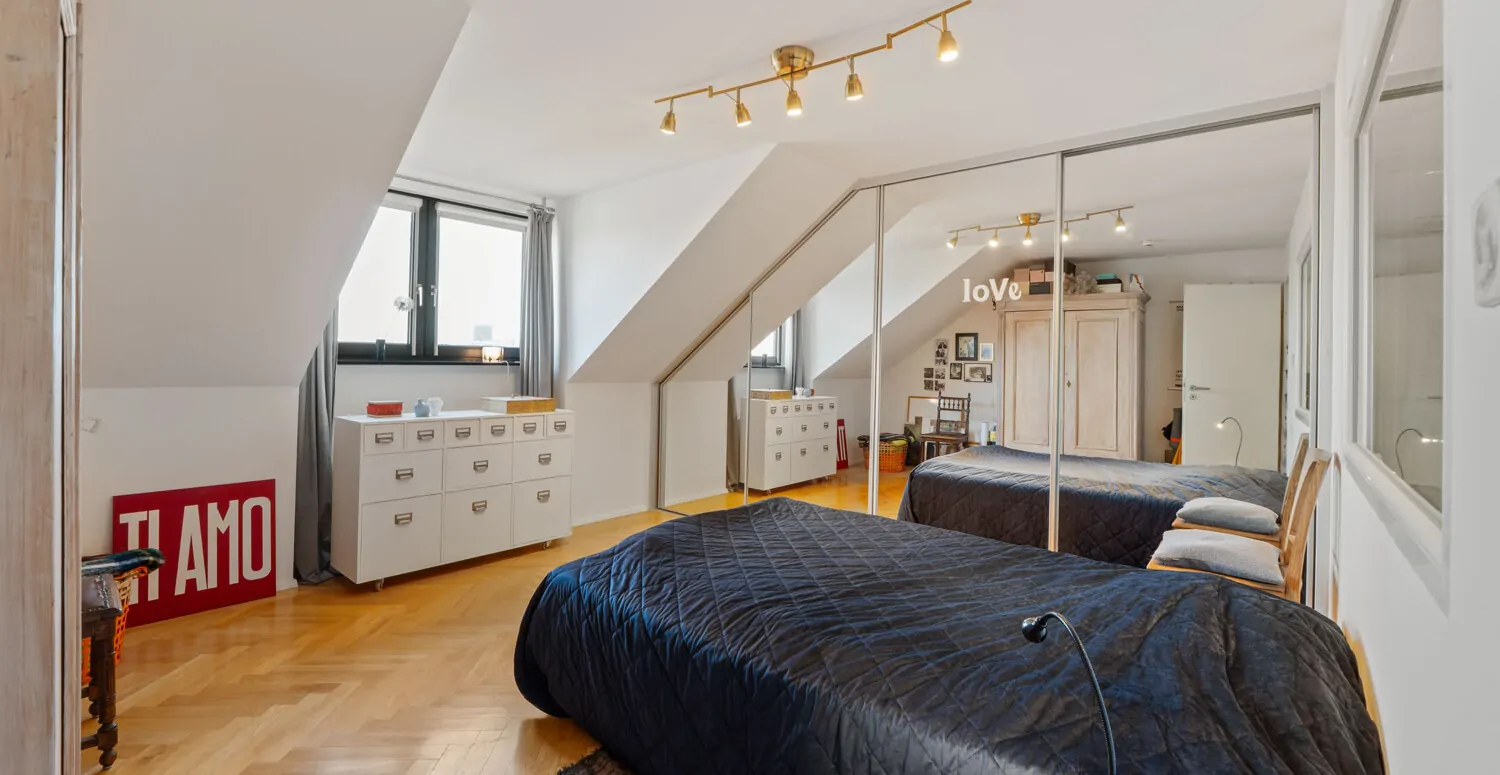 Schlafzimmer - weiterer Blick