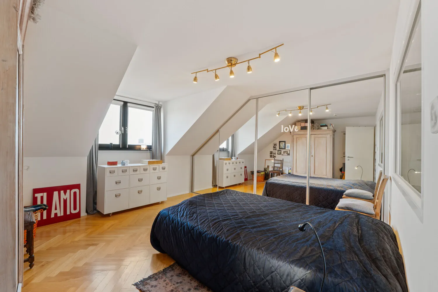 Schlafzimmer - weiterer Blick