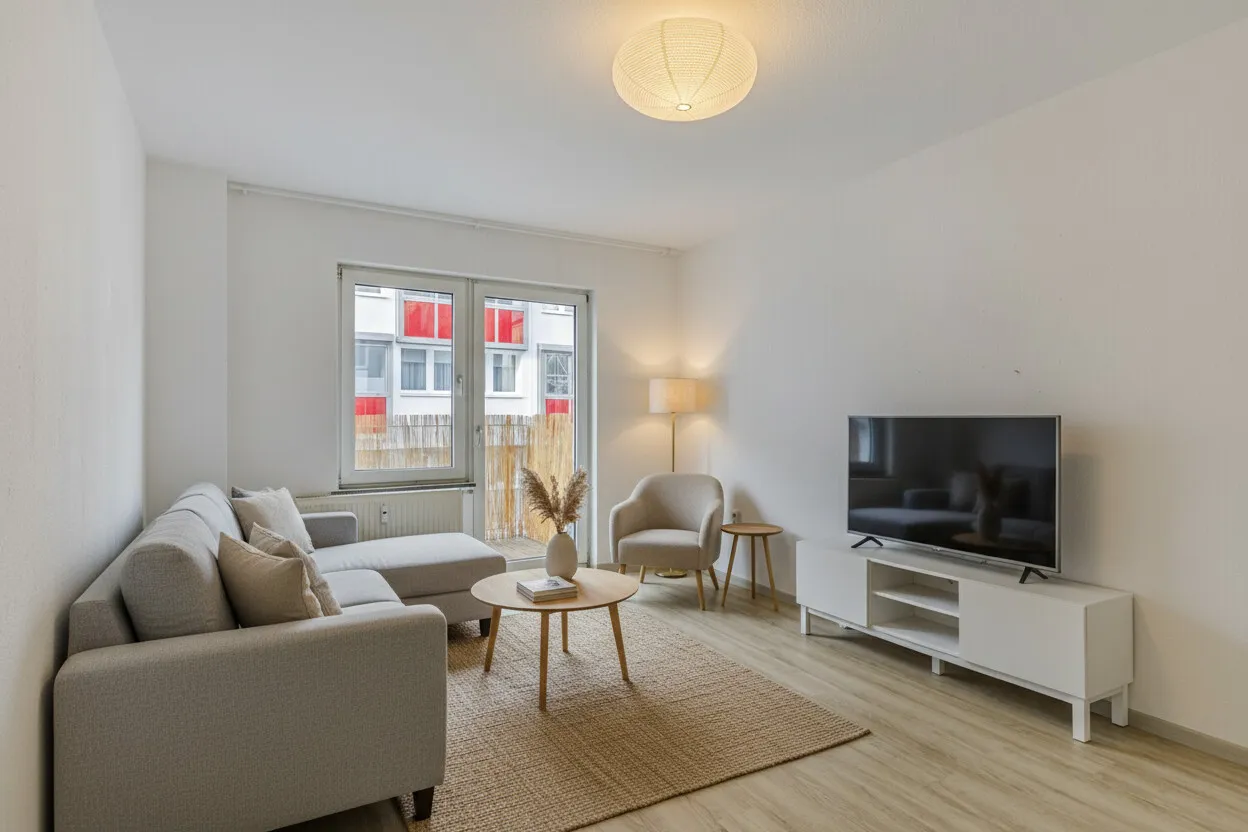 Wohnzimmer - Visualisierungsbeispiel