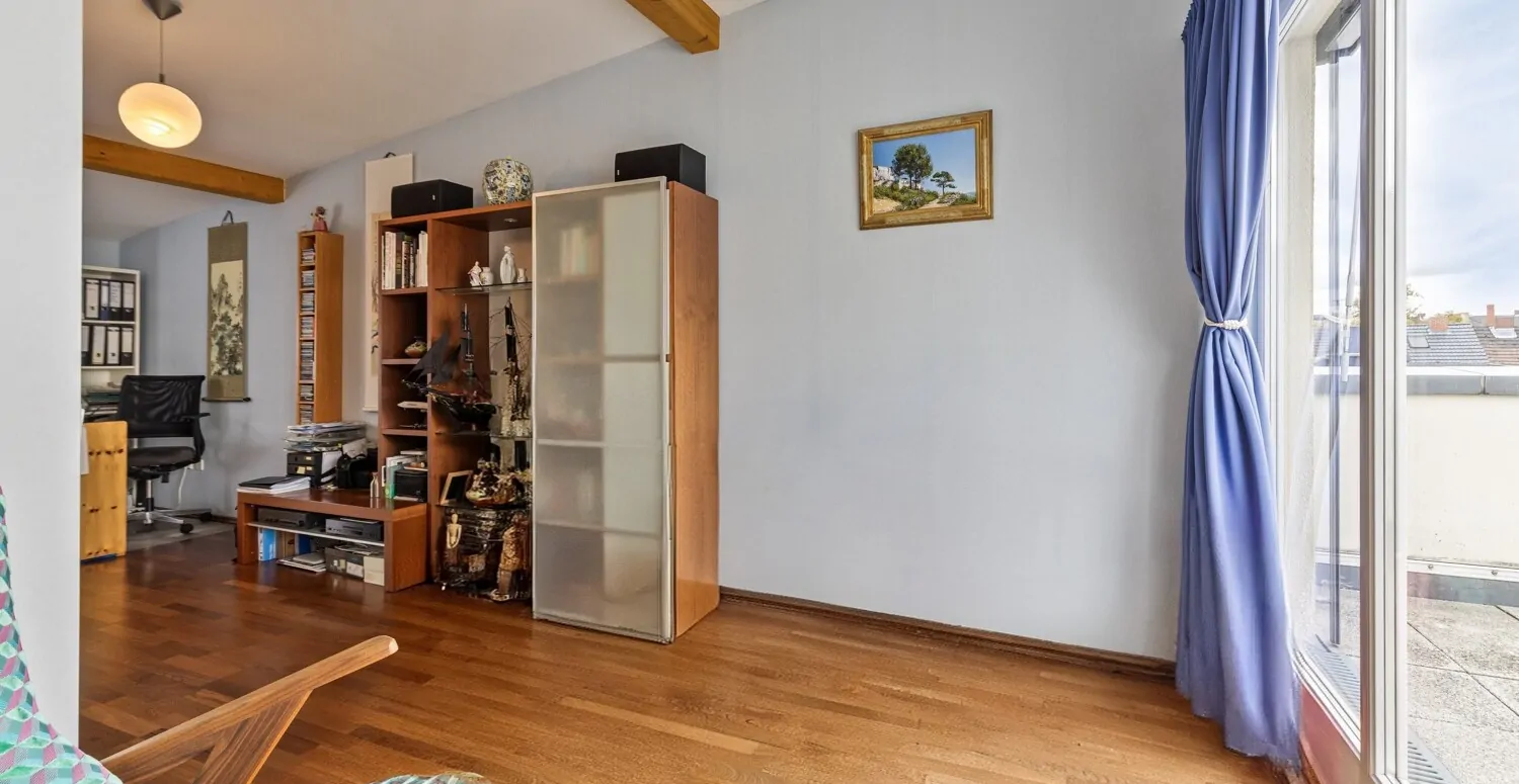 Studio mit Zugang zur Dachterrasse