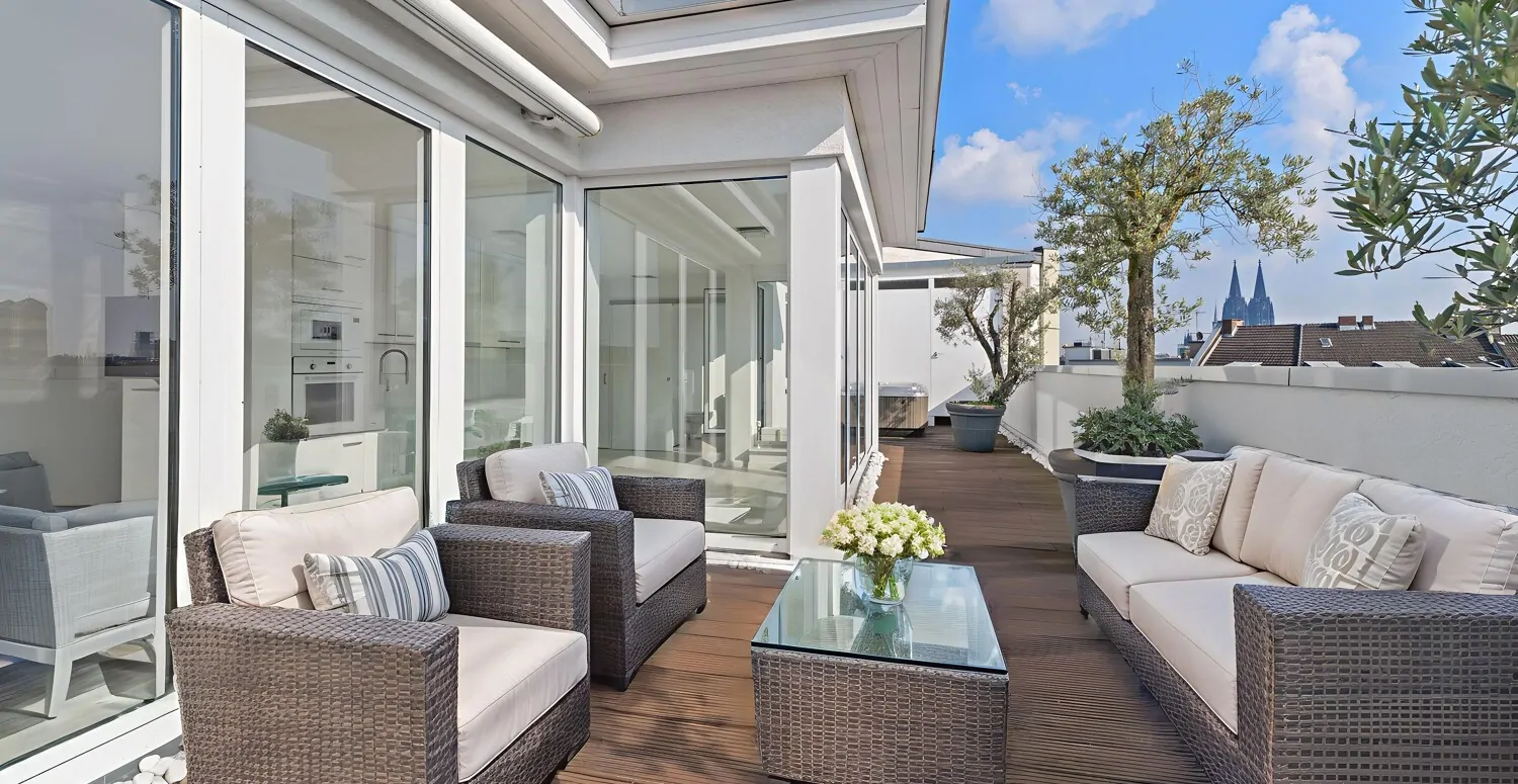 Exklusives Penthouse mit Domblick und urbanem Flair
