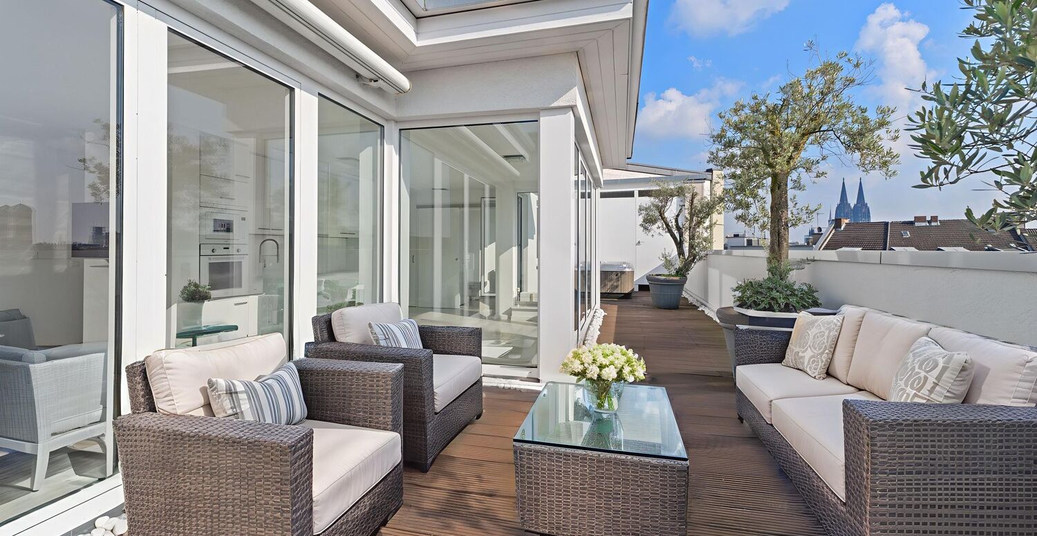Exklusives Penthouse mit Domblick und urbanem Flair