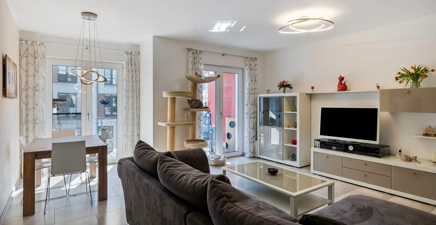 Wohn - und Essbereich