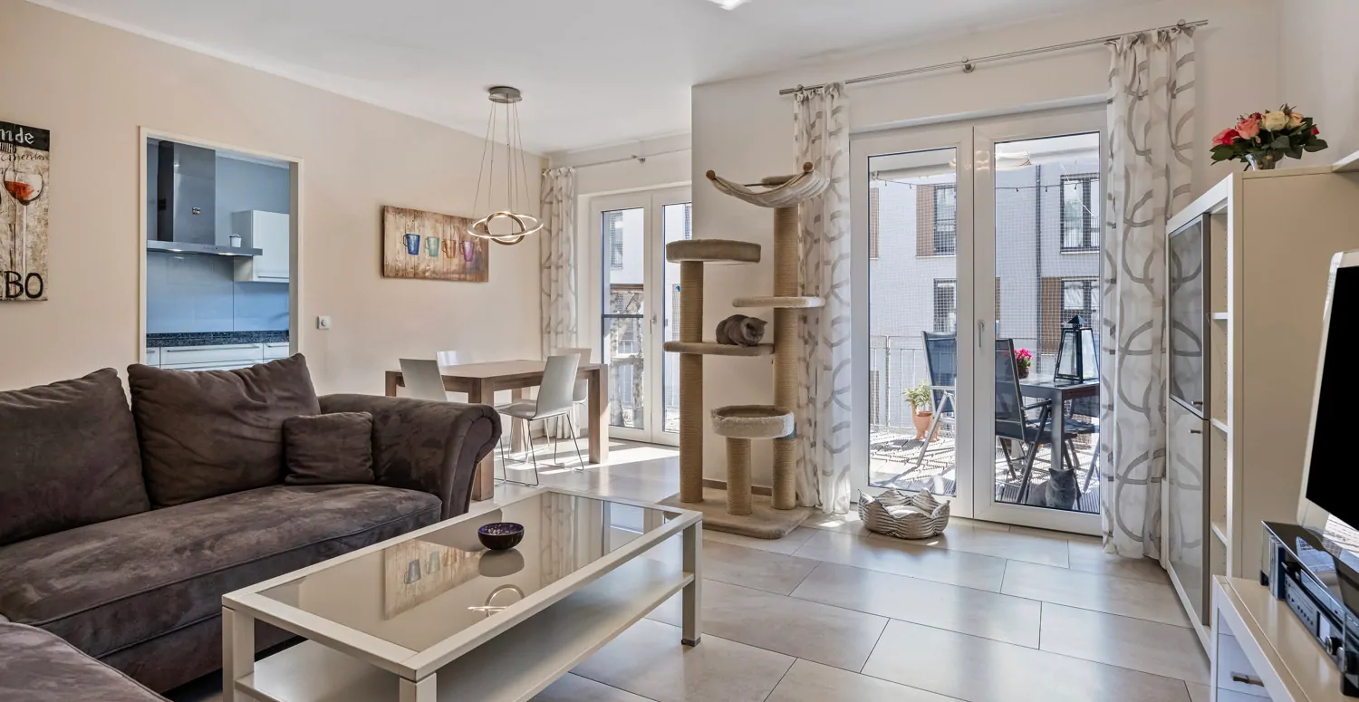 Wohnbereich - weiterer Blick