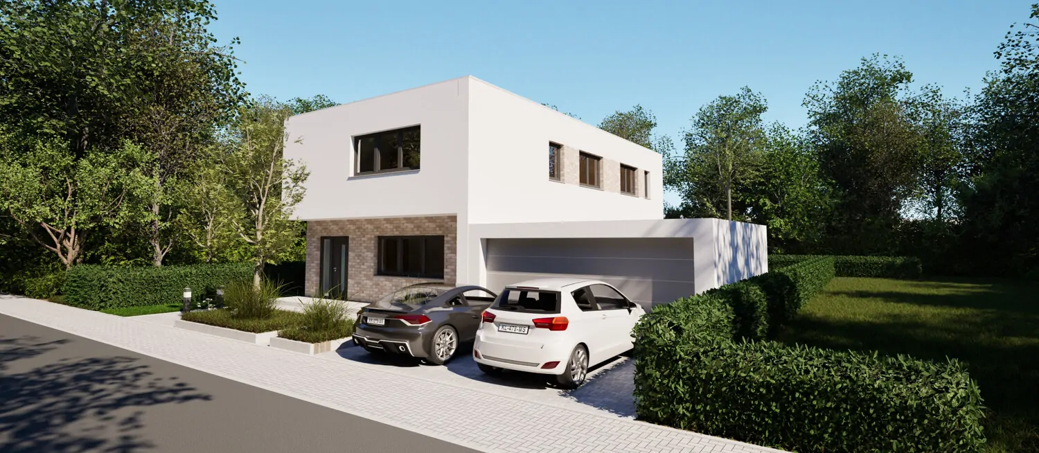 Bebauungsvorschlag - Visualisierung 2 v. 3