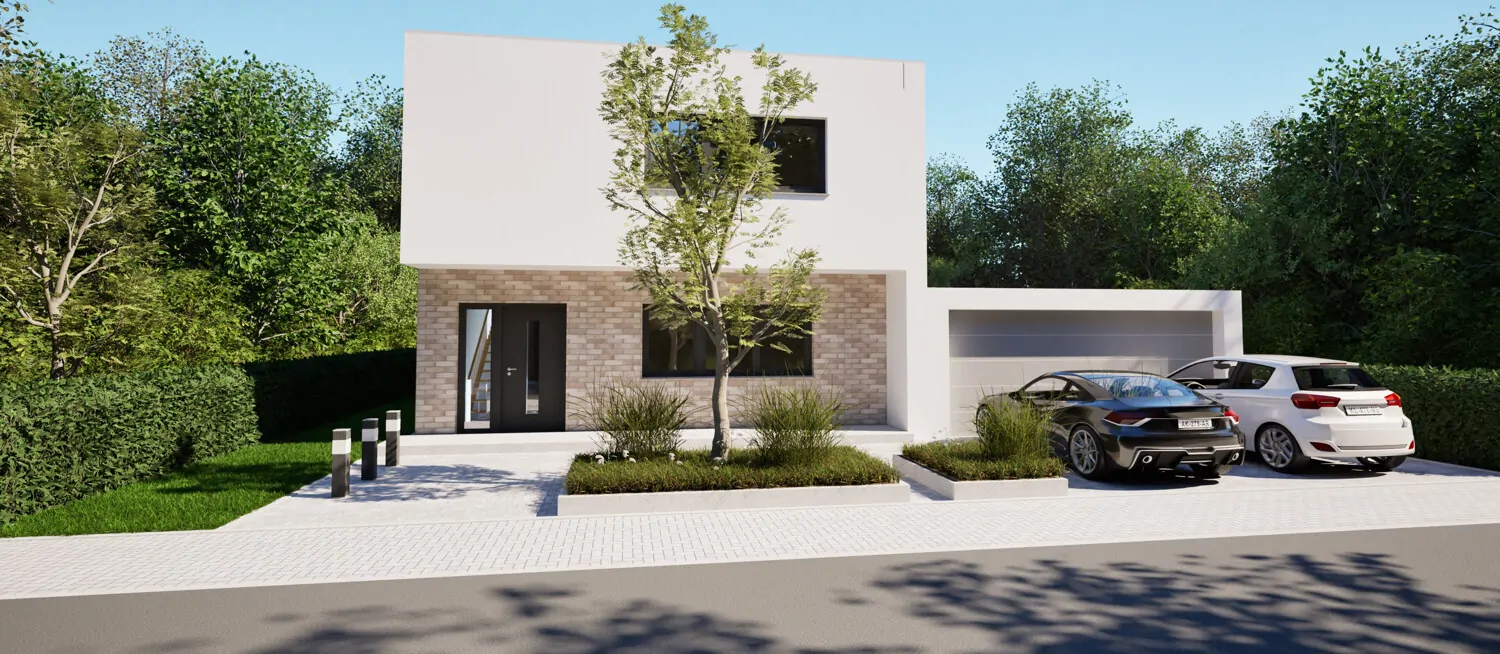 Bebauungsvorschlag - Visualisierung 1 v. 3