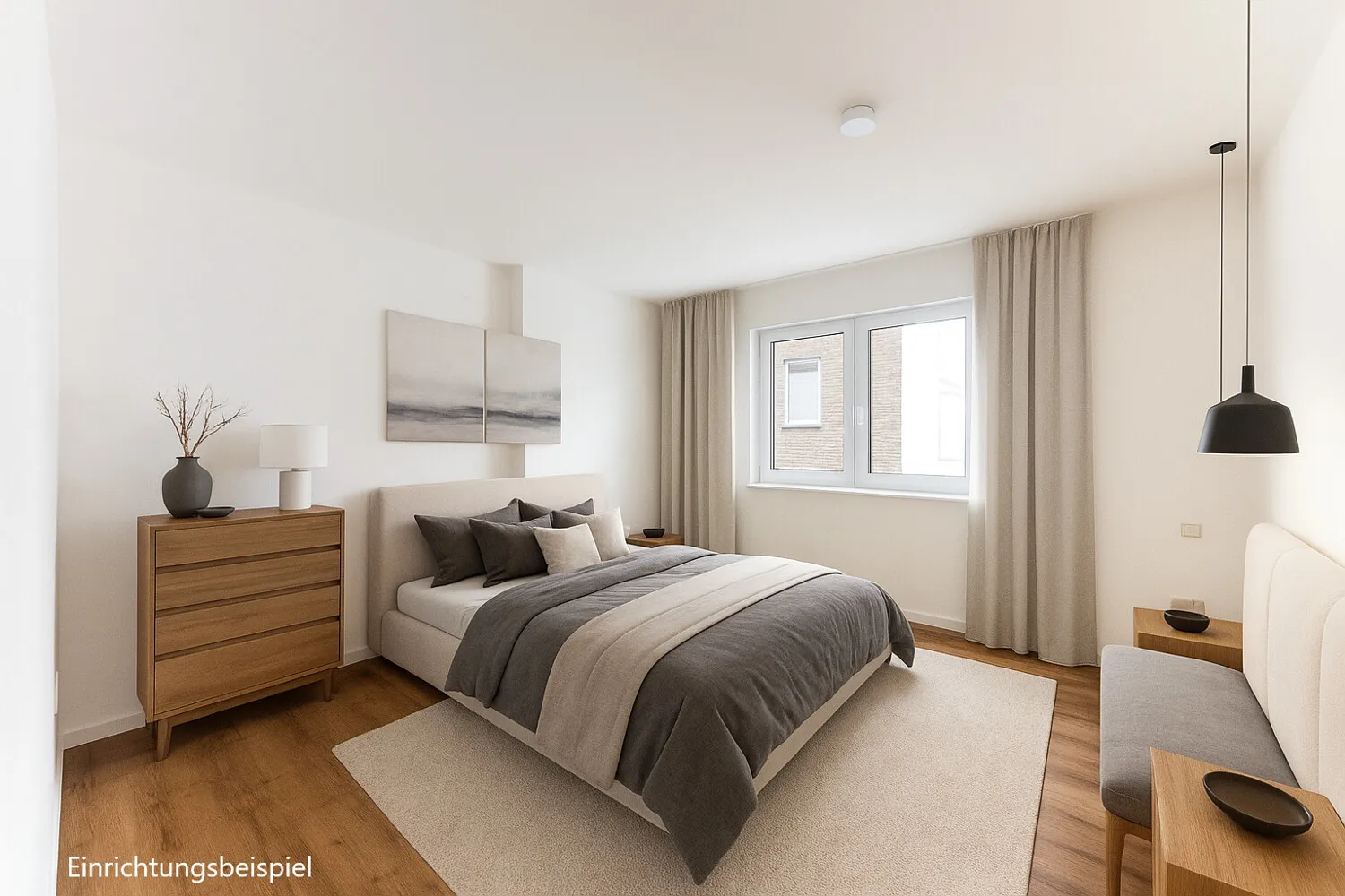 Schlafzimmer -  Wohnbeispiel