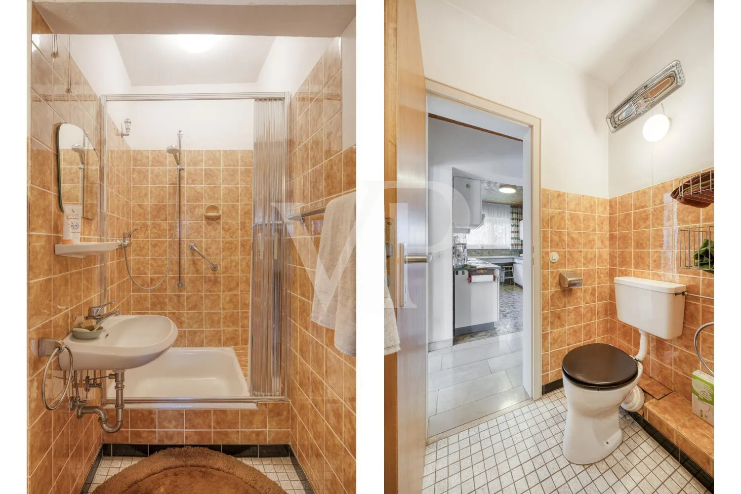 WC mit Dusche