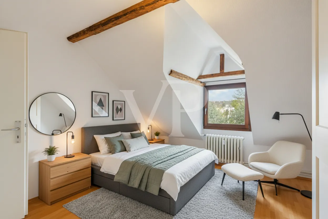 Schlafzimmer 1 DG - Wohnbeispiel