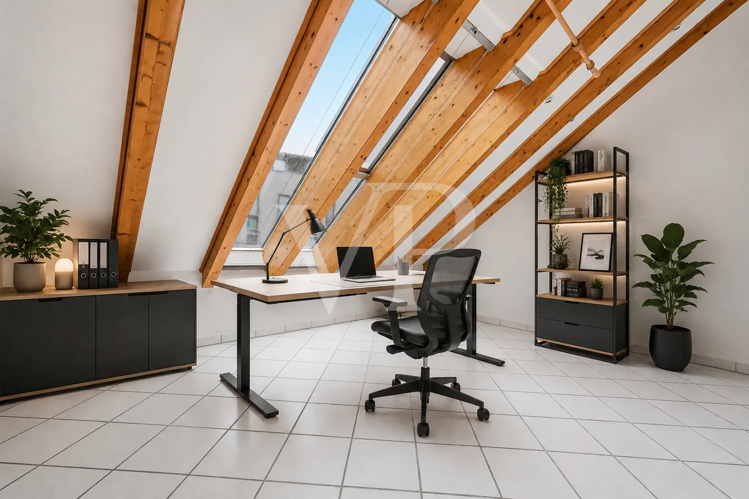 Arbeitszimmer - Wohnbeispiel