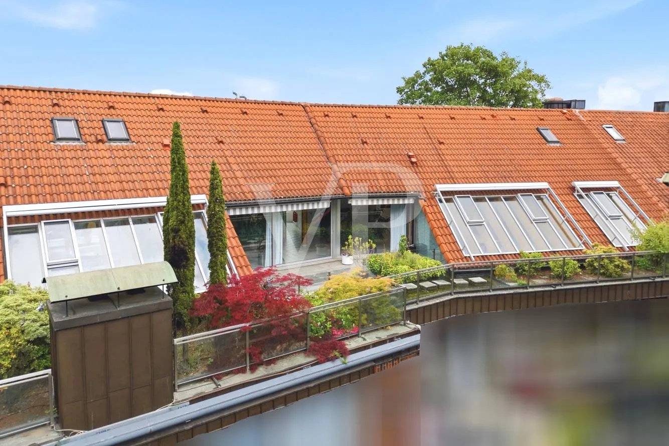 Terrasse Luftaufnahme