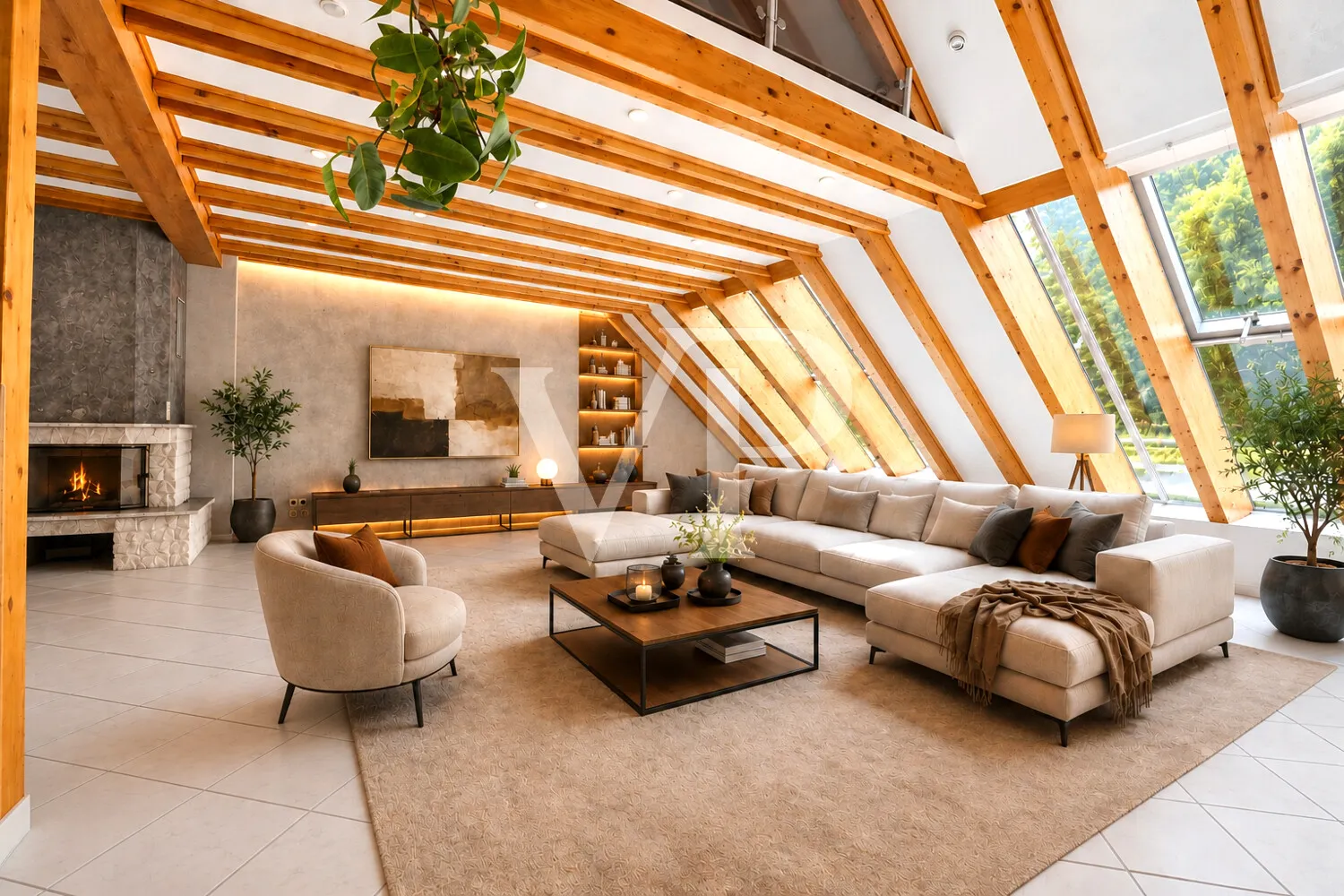 Verborgenes Penthouse-Maisonette-Juwel mit besonderem Charme