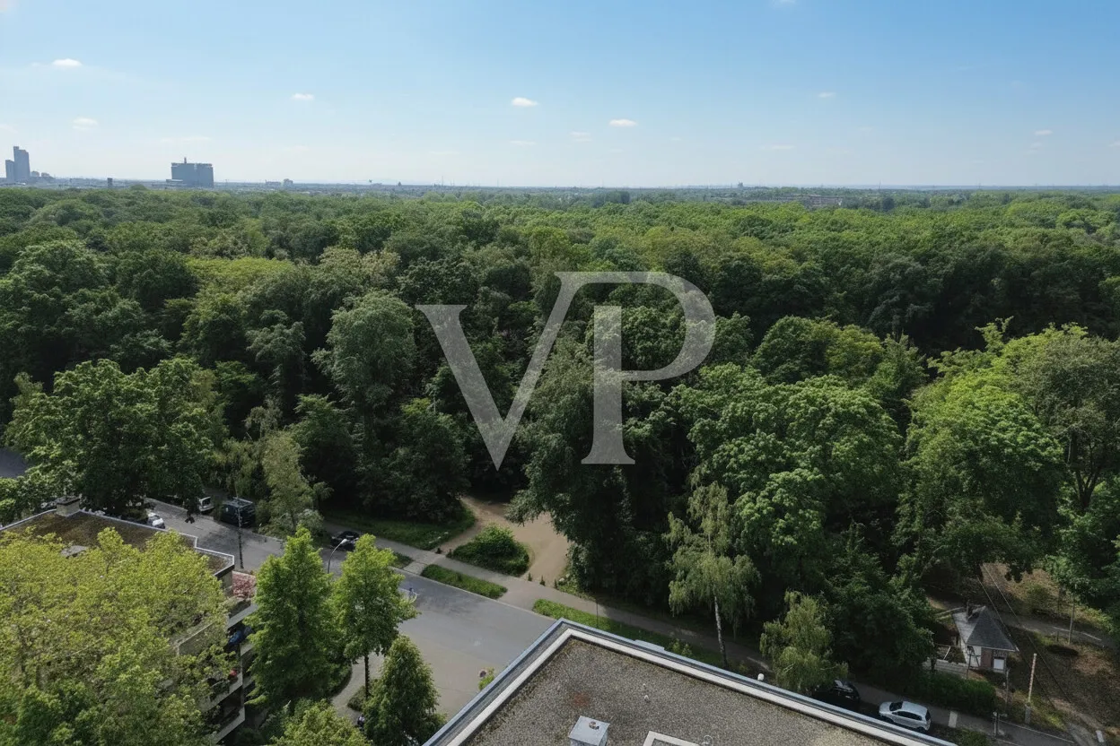 Blick in den Stadtwald