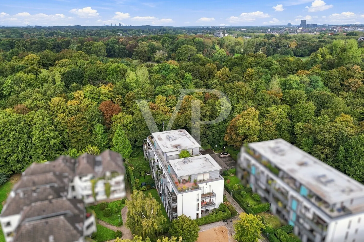 Blick in den Beethovenpark