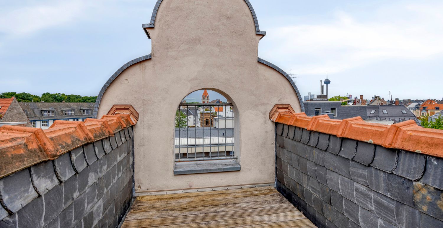 Balkon zweite Ebene