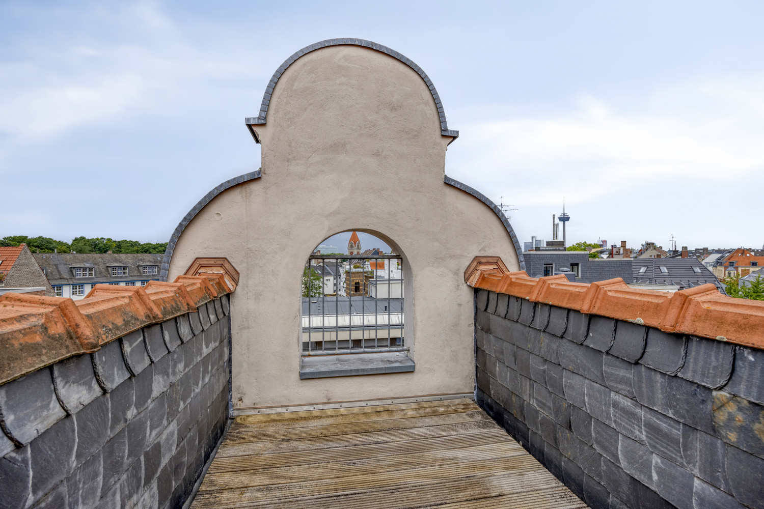 Balkon zweite Ebene