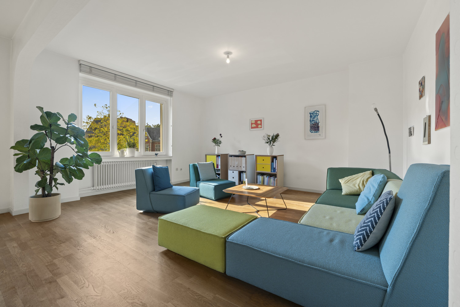 Wohnzimmer - weiterer Blick