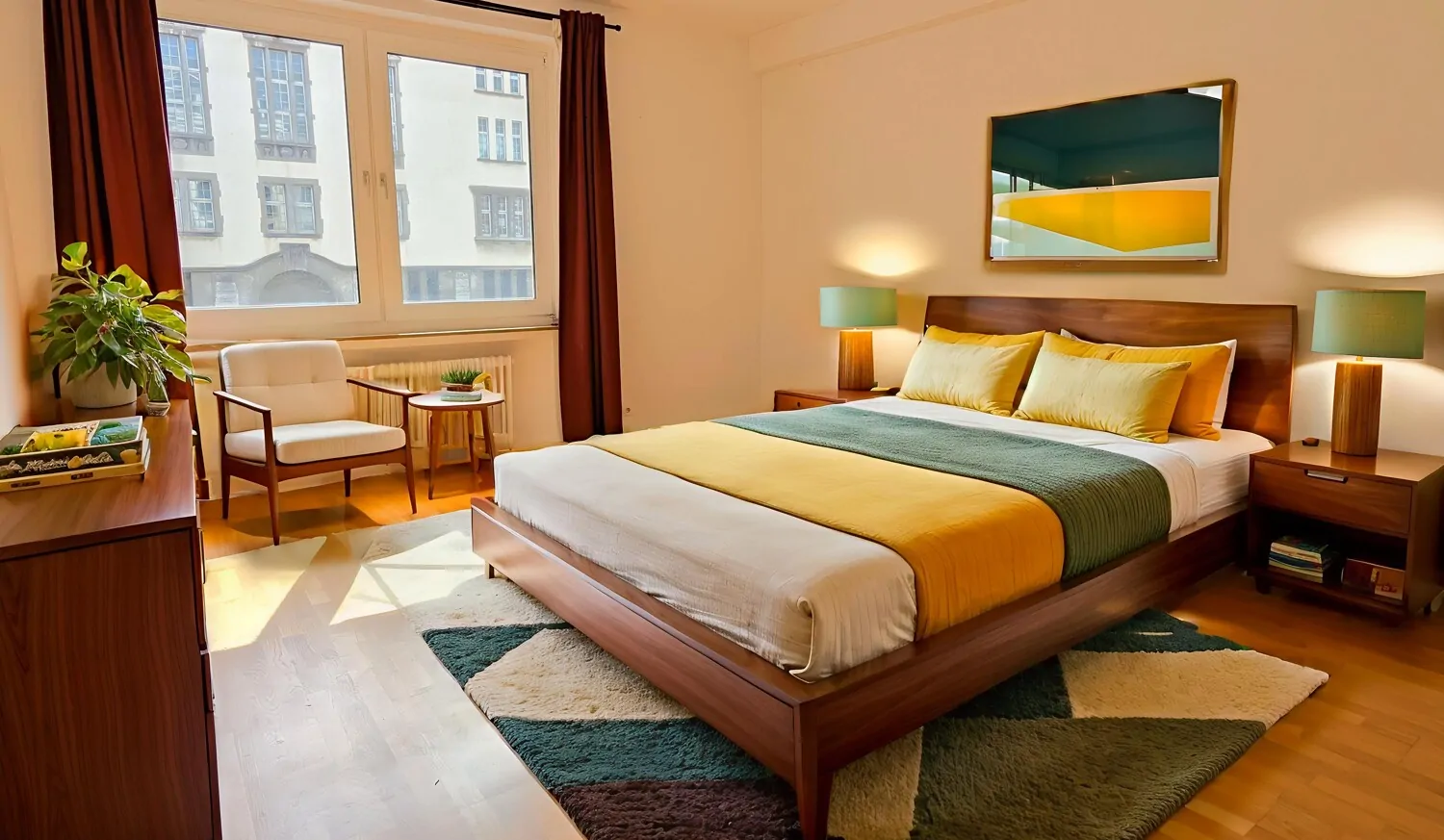 Schlafzimmer - Wohnbeispiel