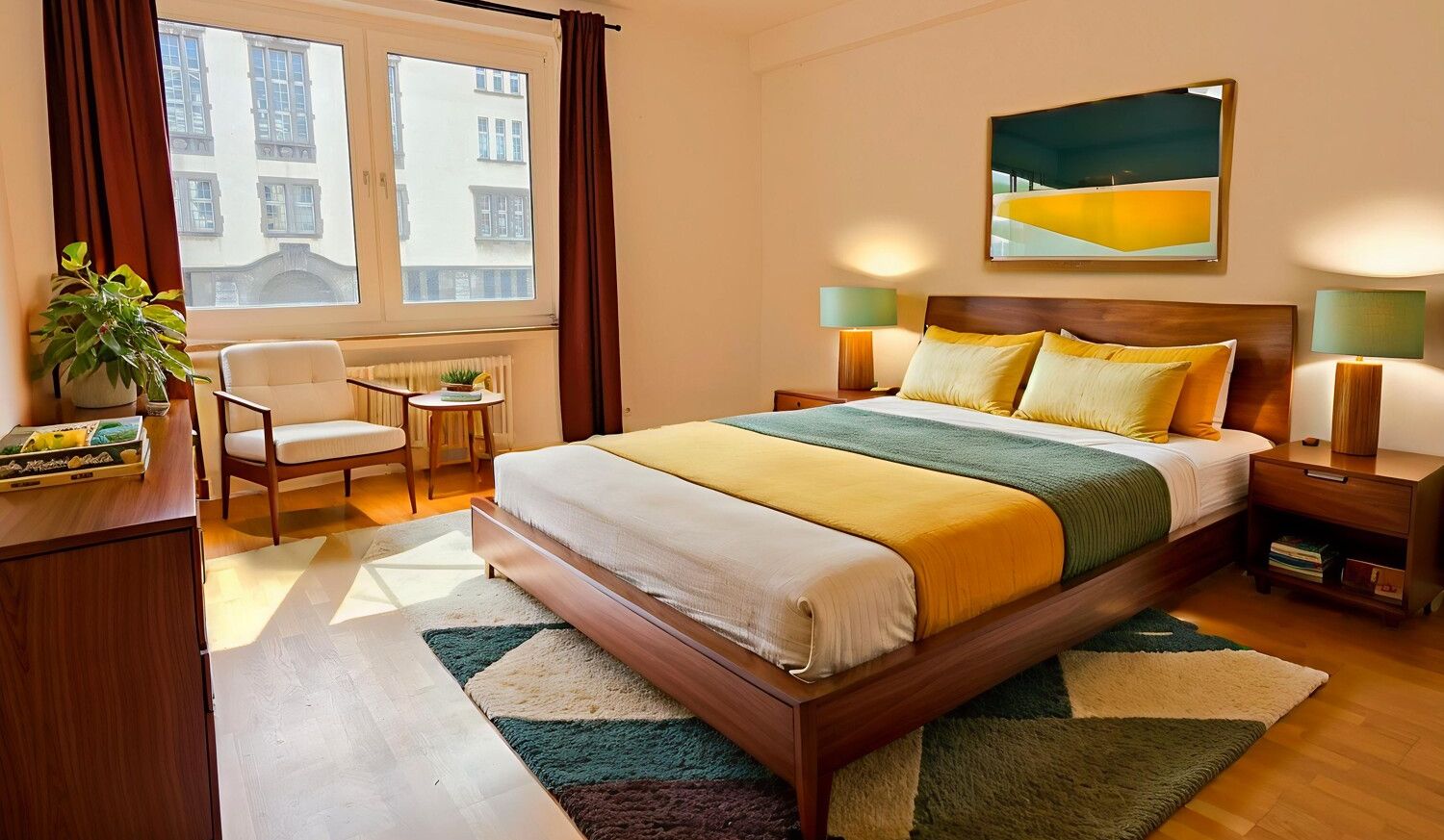 Schlafzimmer - Wohnbeispiel