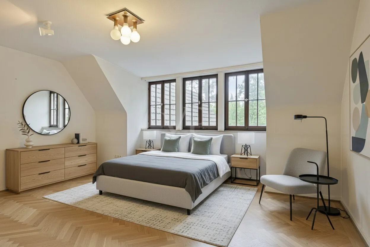 Schlafzimmer 1 DG - Wohnbeispiel