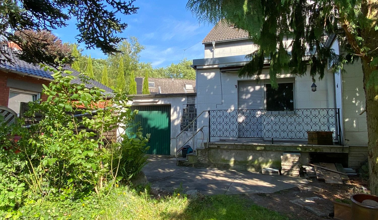 Rückansicht Haus