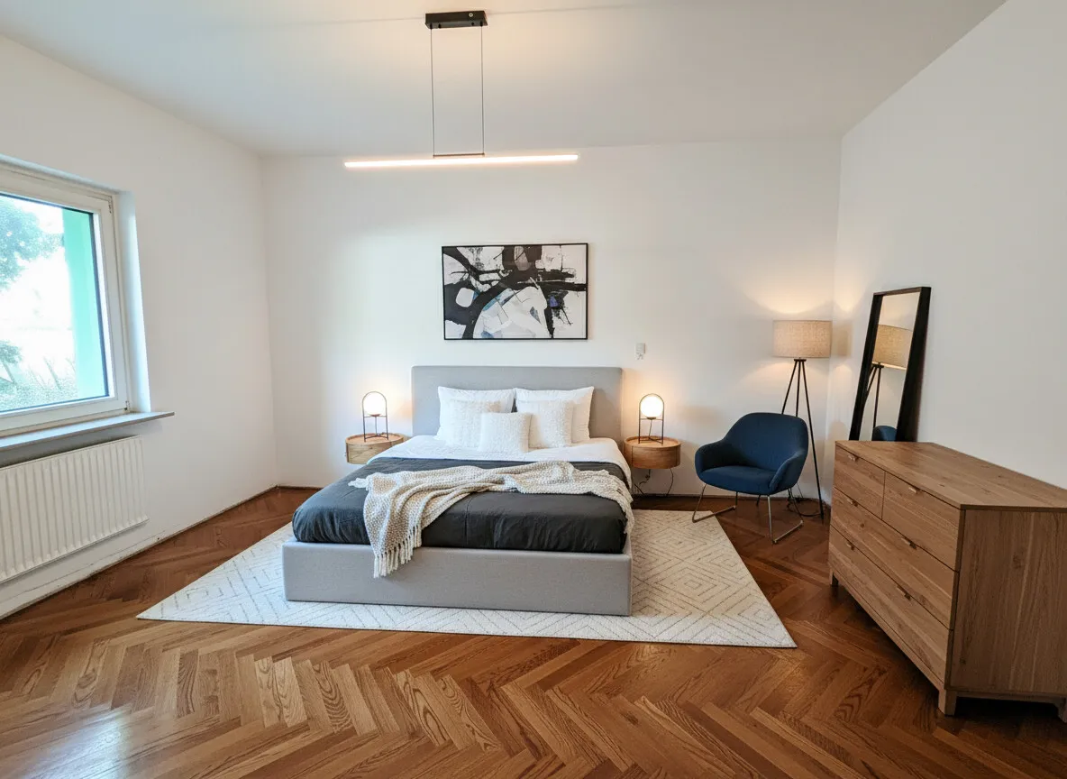 Schlafzimmer - Wohnbeispiel