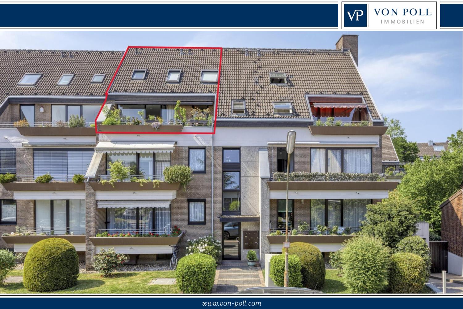 Lichtdurchflutete Maisonette-Wohnung in ruhiger Lage von Köln-Lindenthal