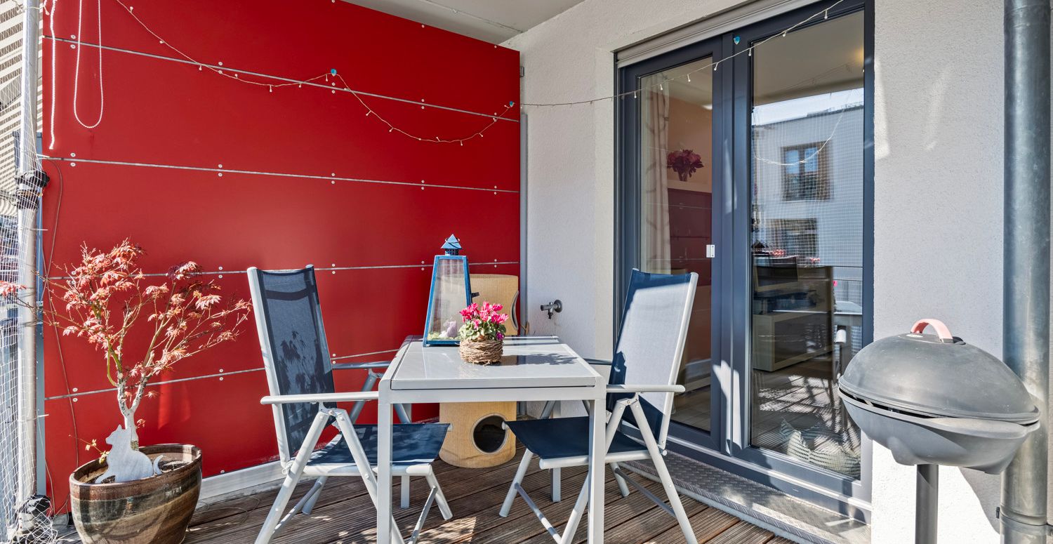 Sitzecke Balkon