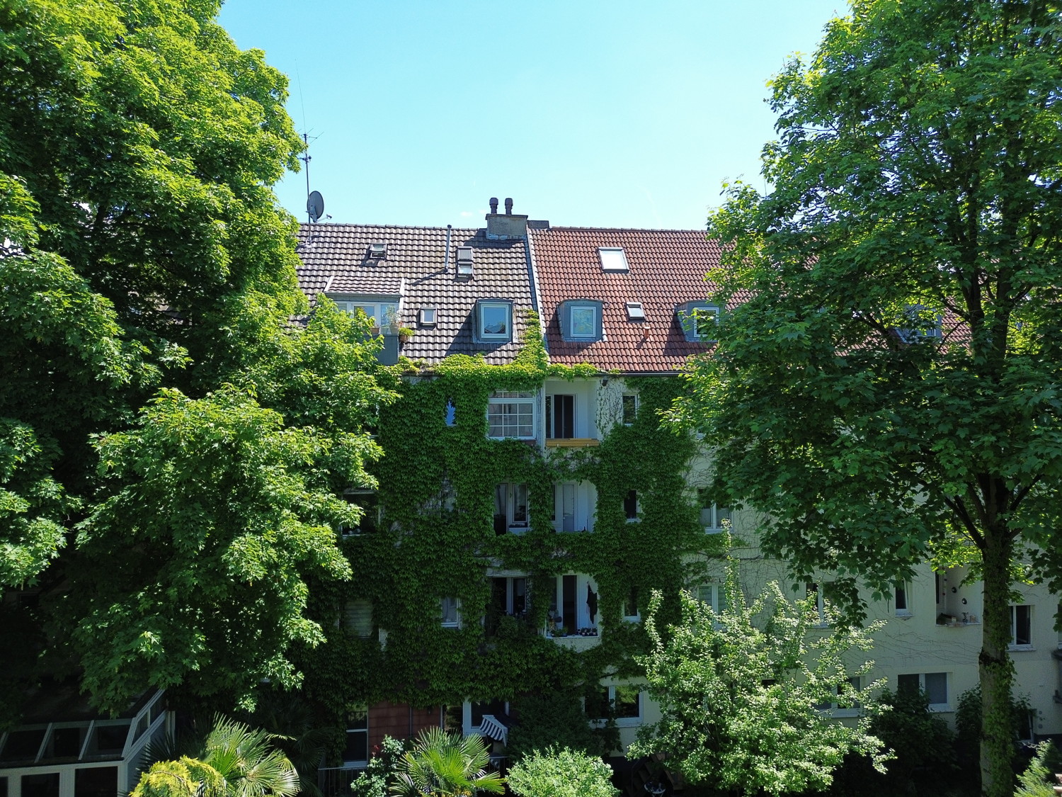 Luftbild Rückansicht